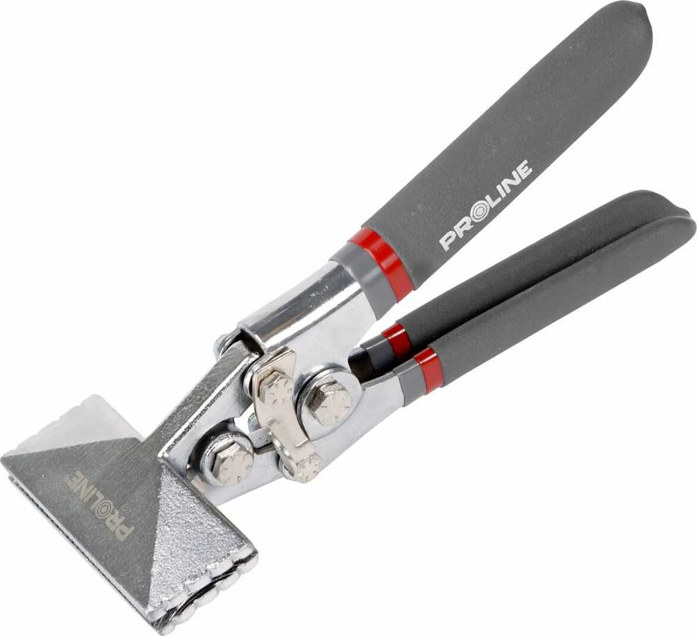 Szczypce Tiesios replės gipso kartono profiliams formuoti, 150x35mm, proline