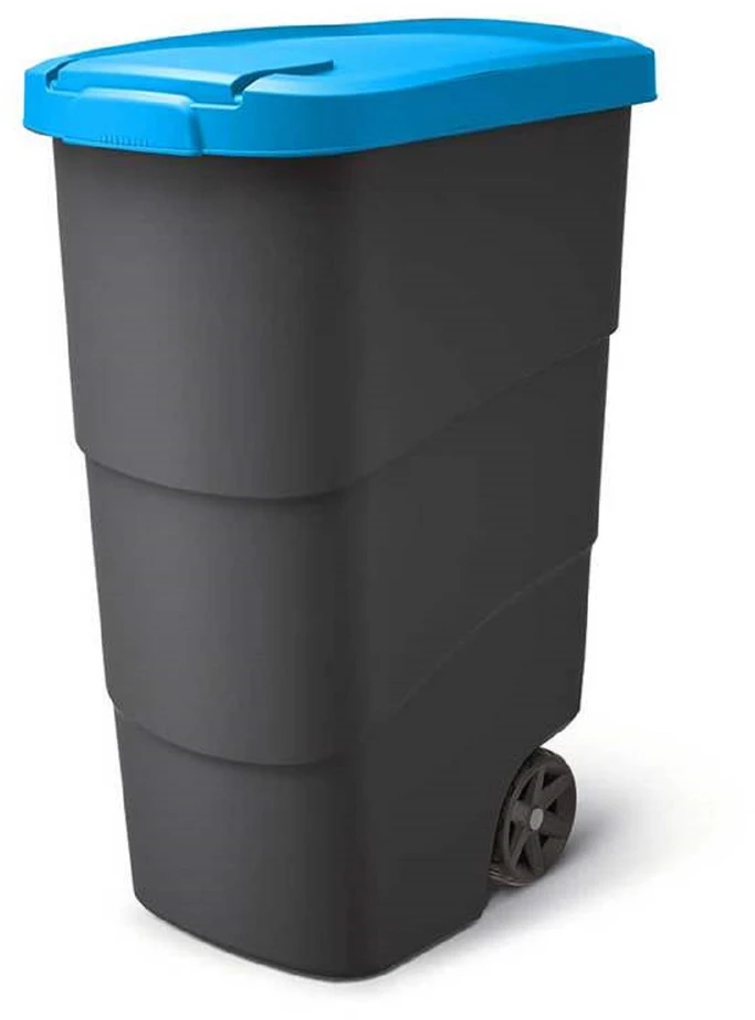 Prosperplast Mobilus atliekų konteineris WHEELER 90 L - mėlynas