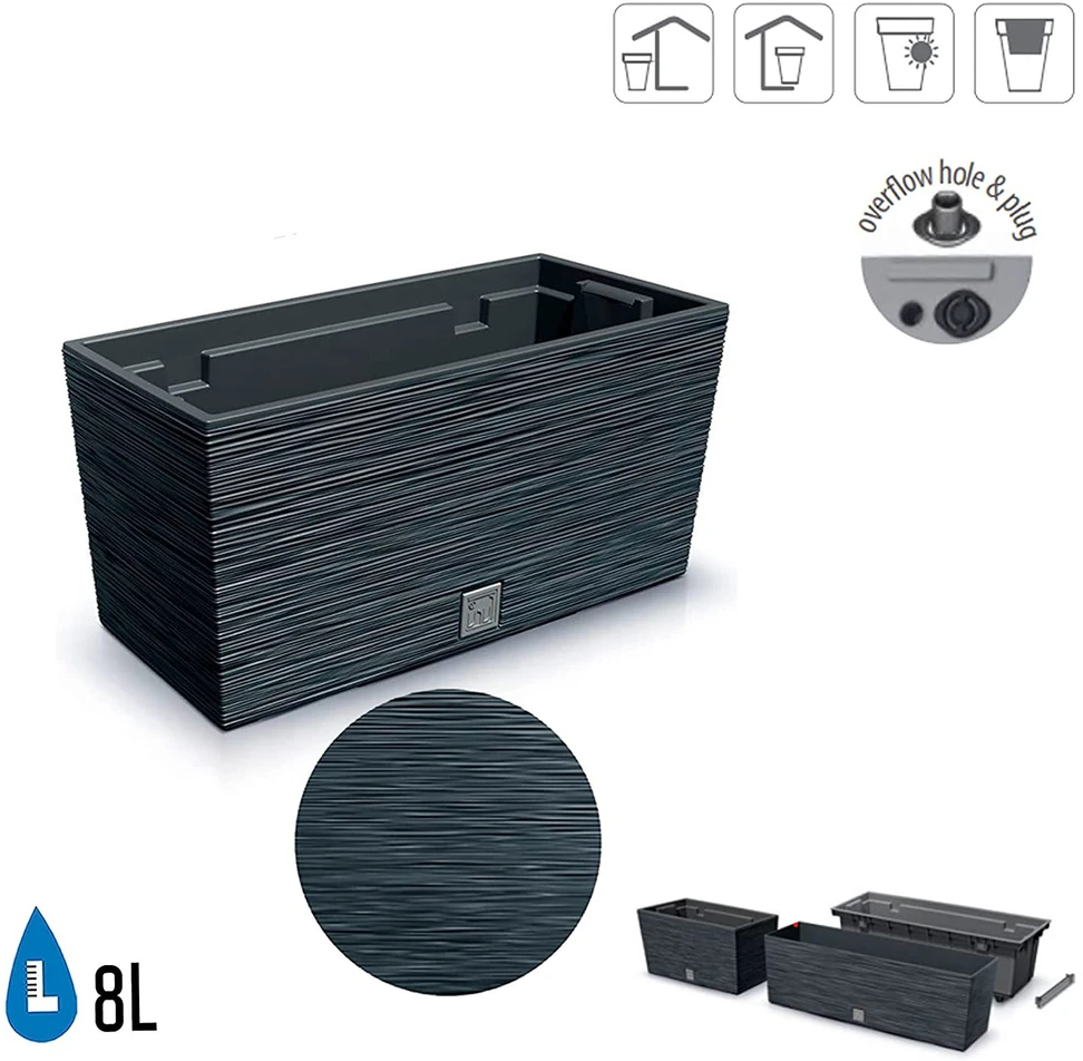 Prosperplast FURU CASE DFC400 dėžutė - antracito spalvos