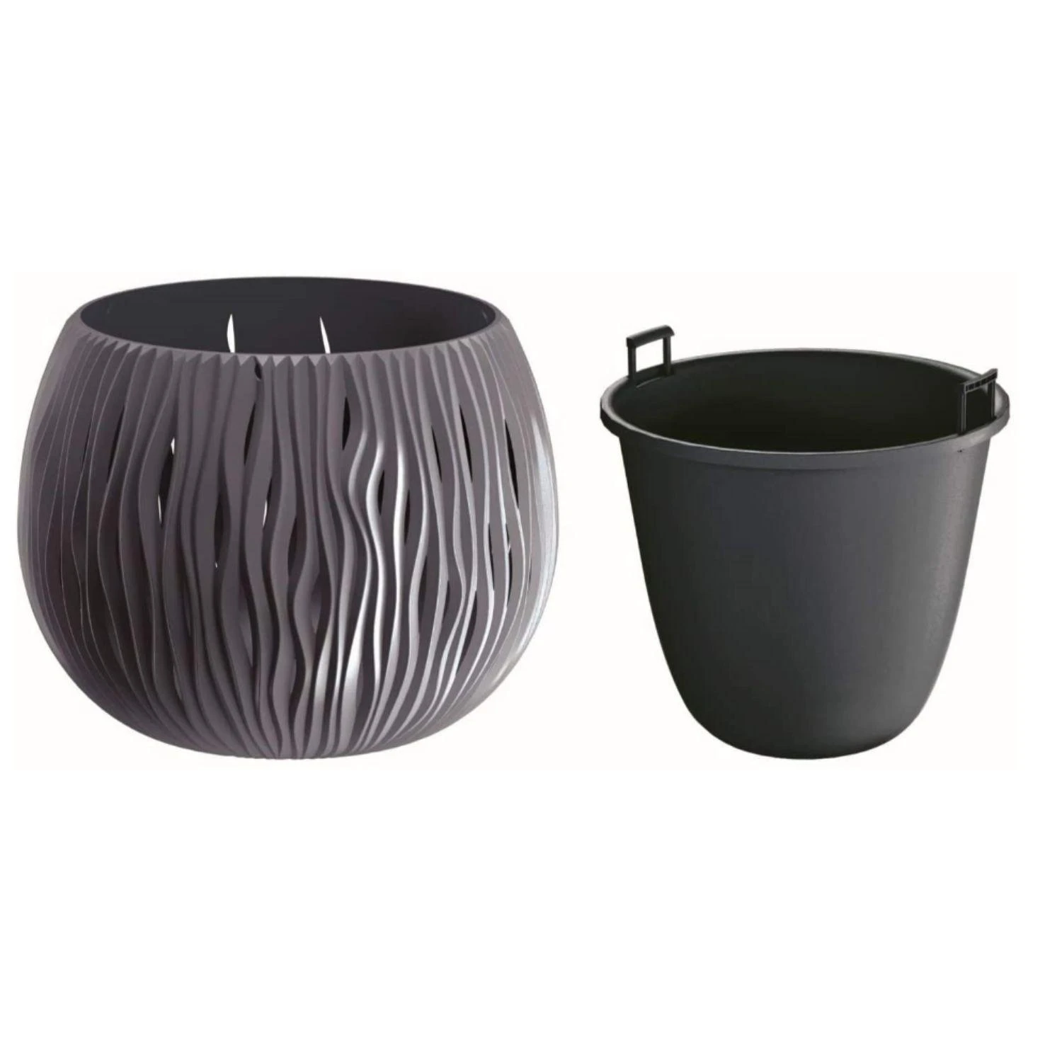 Vazonas Prosperplast Sandy Bowl DSK370-S433, Ø 37 cm