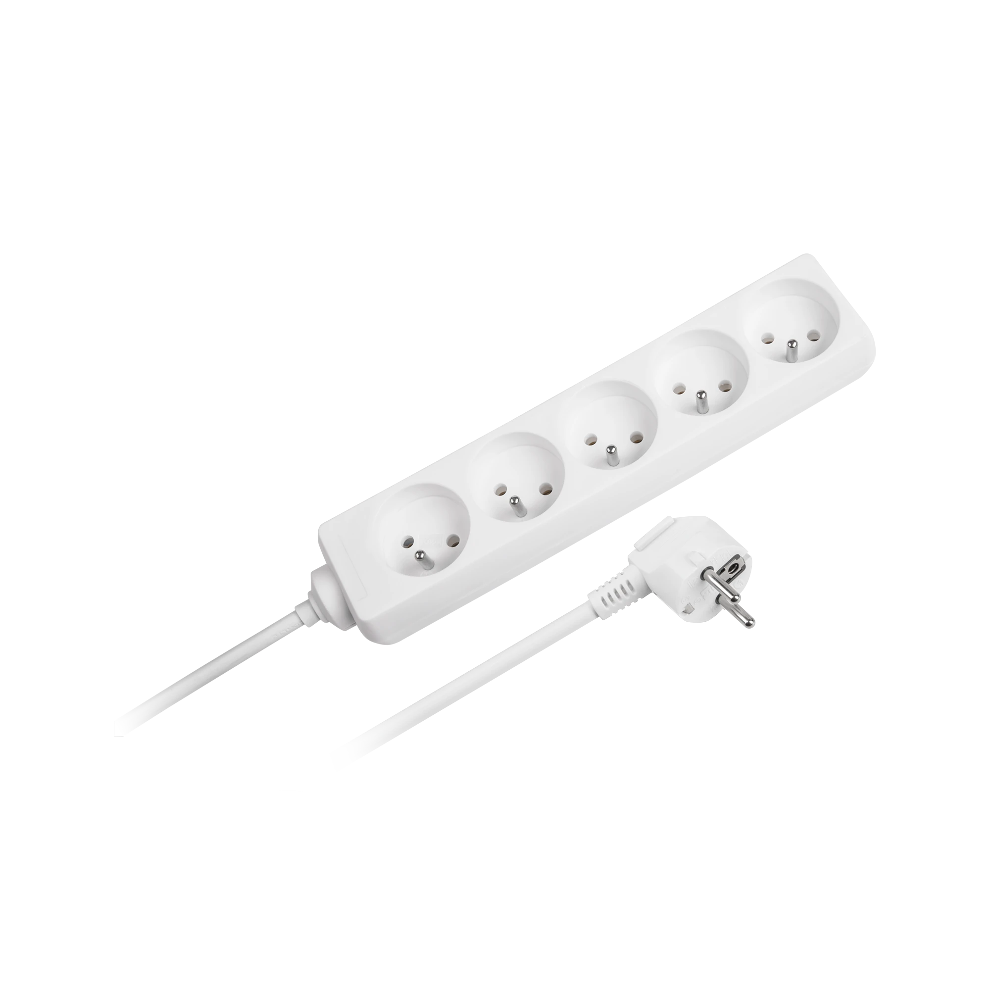 Rebel elektros tinklo ilgintuvas 5 lizdai 3m - 1.5mm