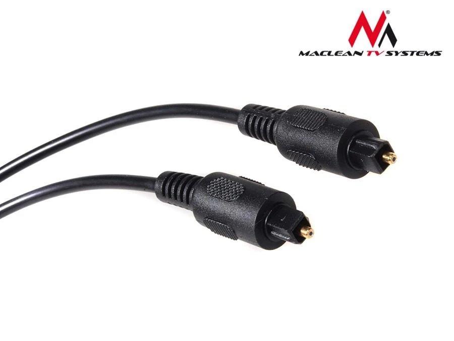 MACLEAN MCTV-639 Maclean MCTV-639 Optinio pluošto kabelis Toslink T-T 1m
