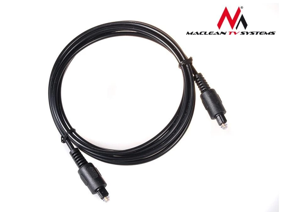 MACLEAN MCTV-639 Maclean MCTV-639 Optinio pluošto kabelis Toslink T-T 1m