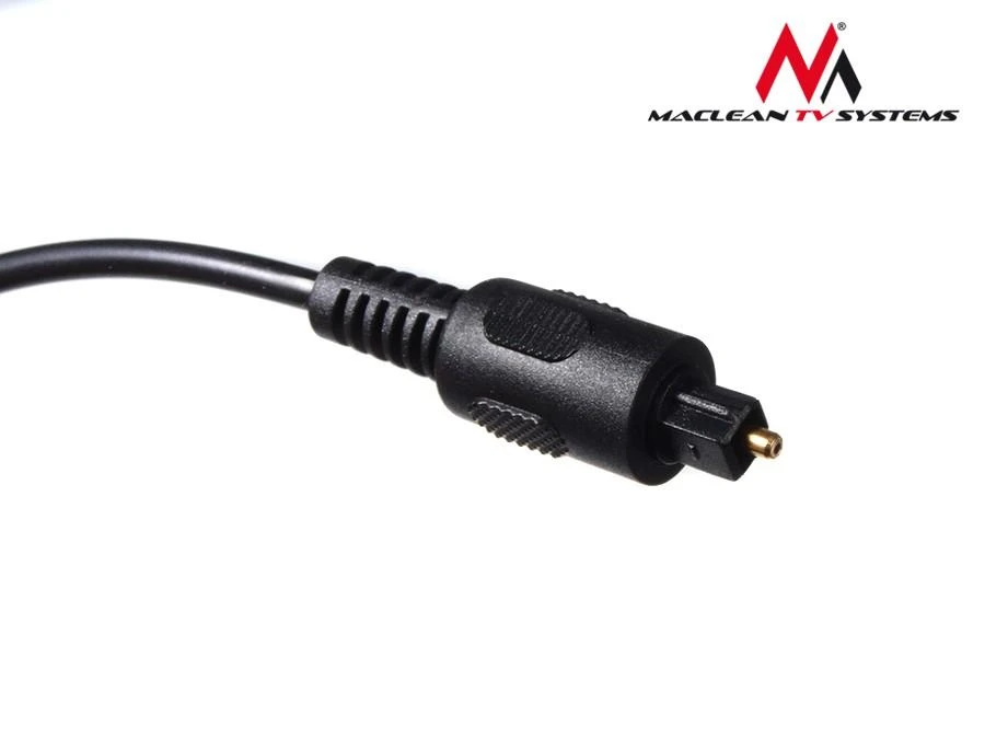 MACLEAN MCTV-639 Maclean MCTV-639 Optinio pluošto kabelis Toslink T-T 1m