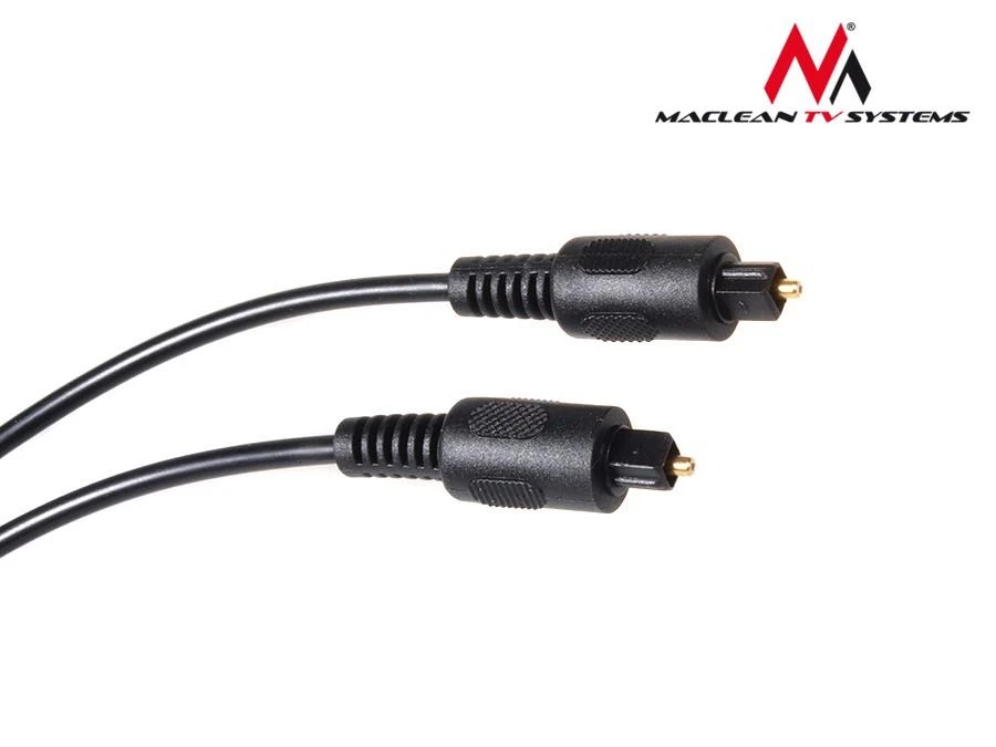 MACLEAN MCTV-639 Maclean MCTV-639 Optinio pluošto kabelis Toslink T-T 1m