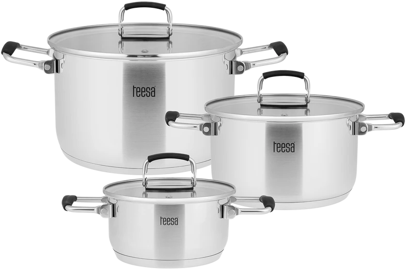 6 puodų rinkinys TEESA COOK PRIME