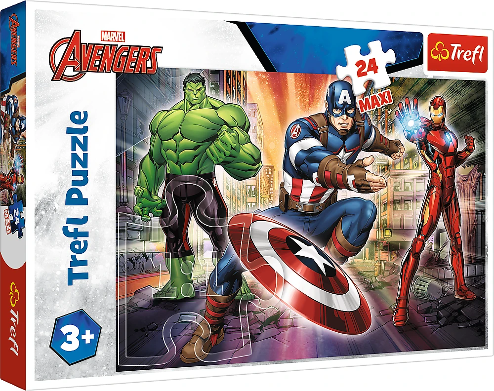 Trefl Dėlionė 24 vnt. - Keršytojai (The Avengers)