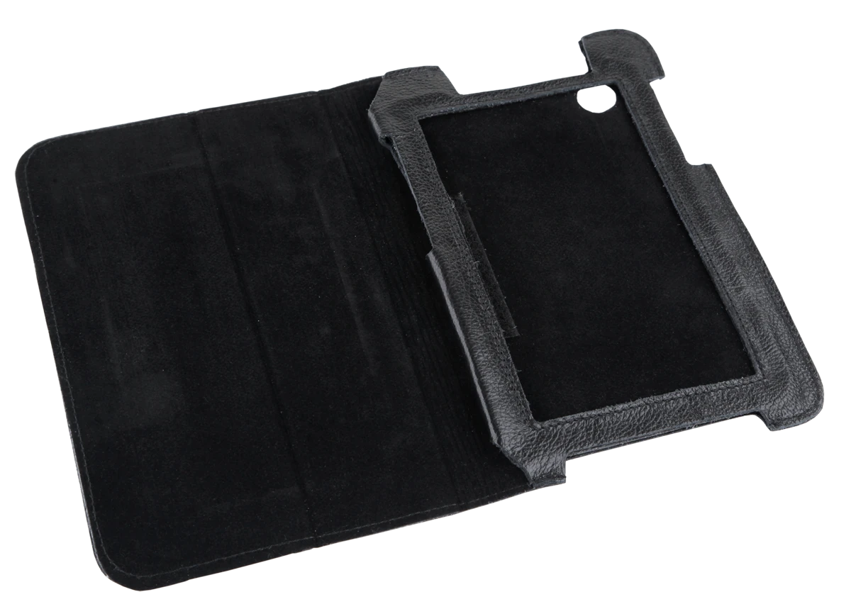 QUER Juodas dėklas, skirtas Samsung Galaxy Tab P3100