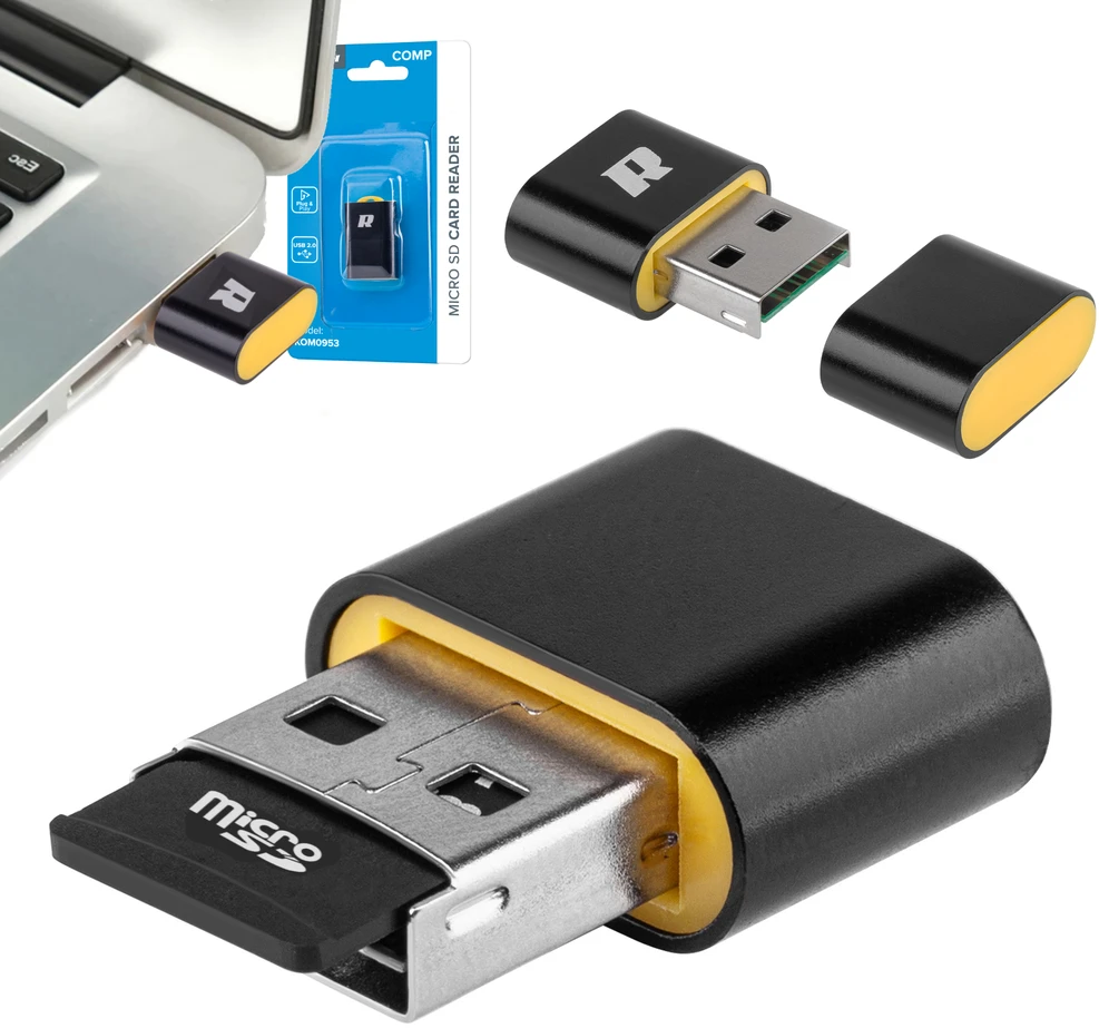 Atminties kortelė Micro SD kortelių skaitytuvas r60 REBEL mini