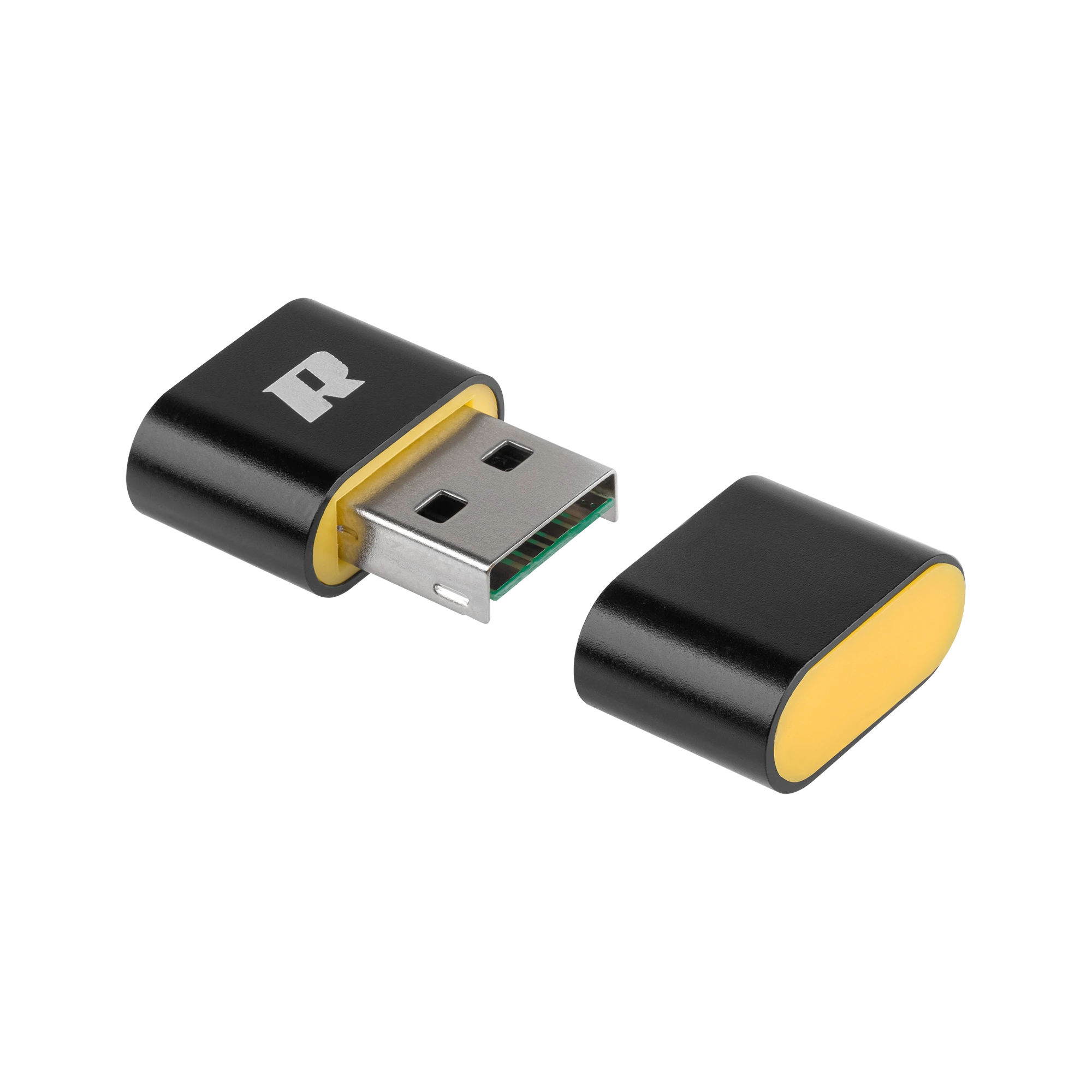 Rebel USB atminties skaitytuvas su nuimamu dangteliu