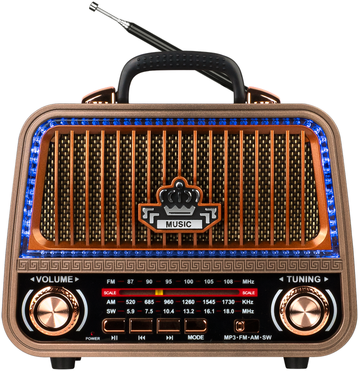 Kruger & Matz Radio KrugerMatz analoginis nešiojamas radijo imtuvas, modelis KM0833