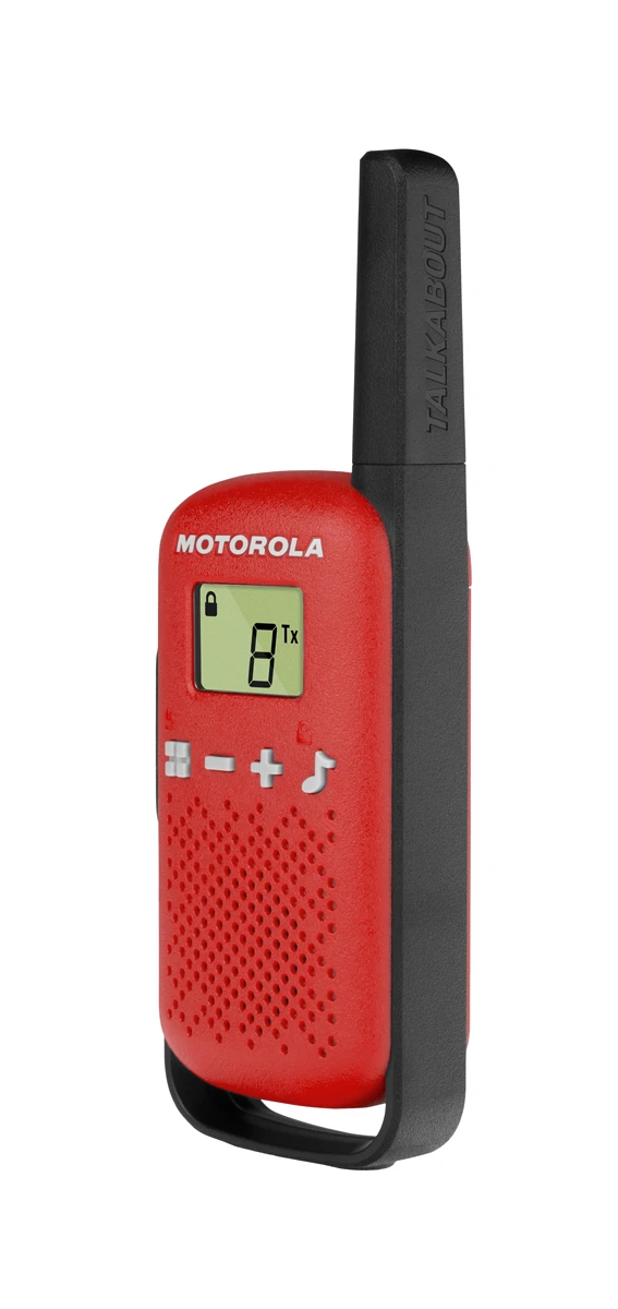 Radijo stotelės - racijos MOTOROLA Talkabout T42 Raudona 2 vnt.