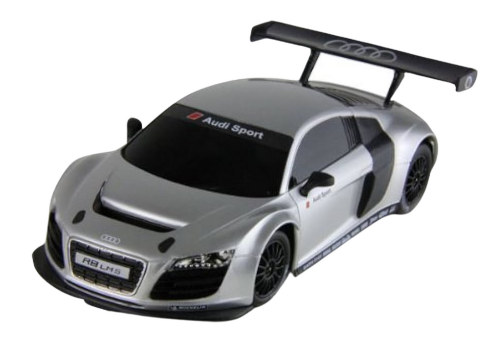 Rastar Nuotoliniu būdu valdomas automobilis Audi R8 LMS 1:24, sidabrinis