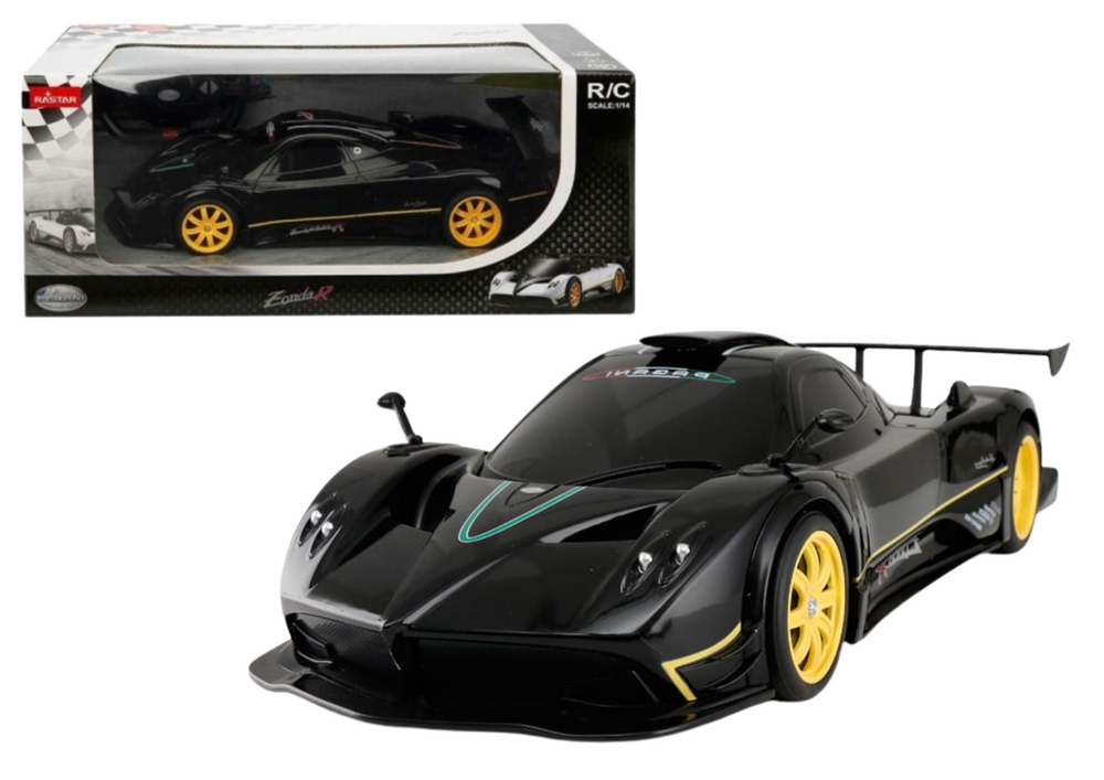 Rastar RC sportinis automobilis Pagani Zonda 1:14, juodas
