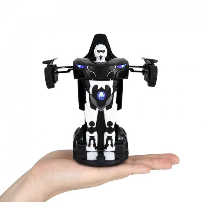 Rastar Transformeris automobilis - robotas (juodas)