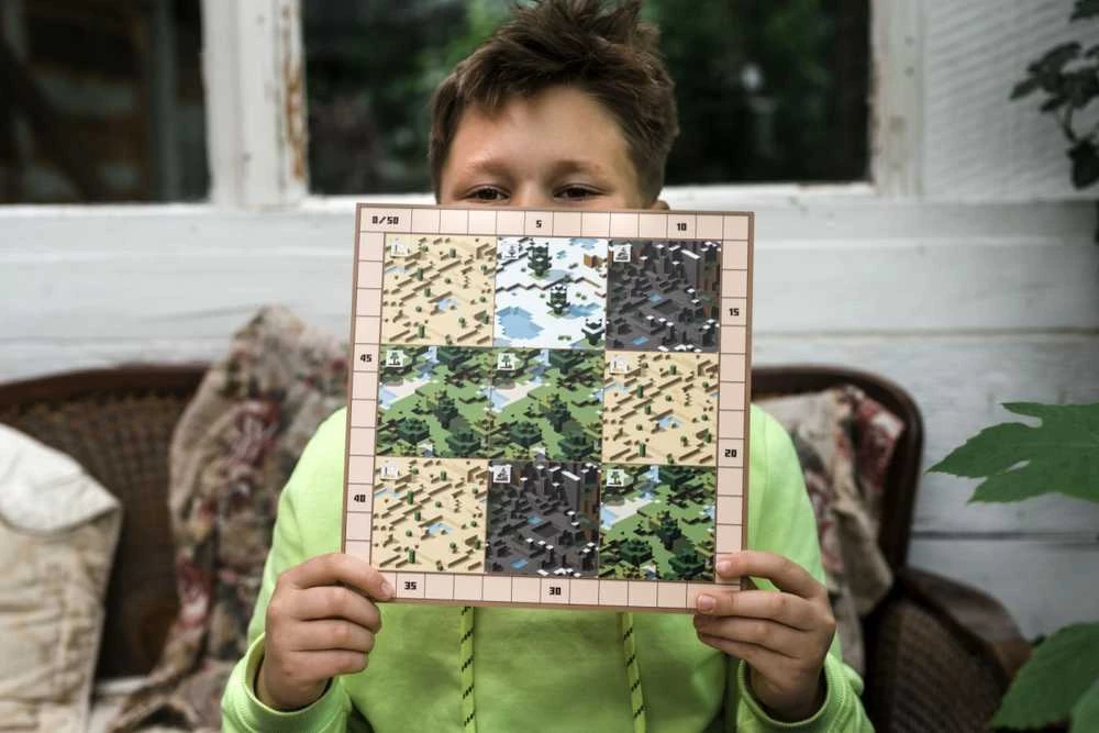 Ravensburger Minecraft stalo žaidimas
