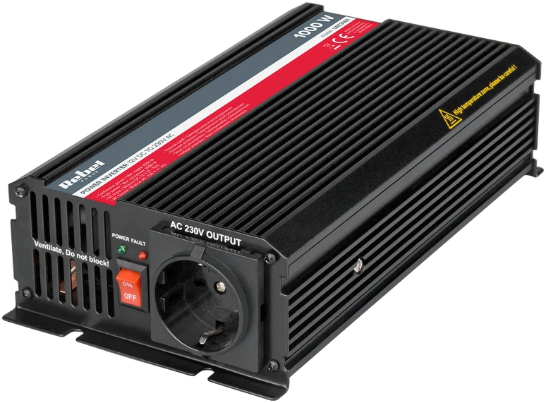 Rebel 12v/230v 1000w inverteris
