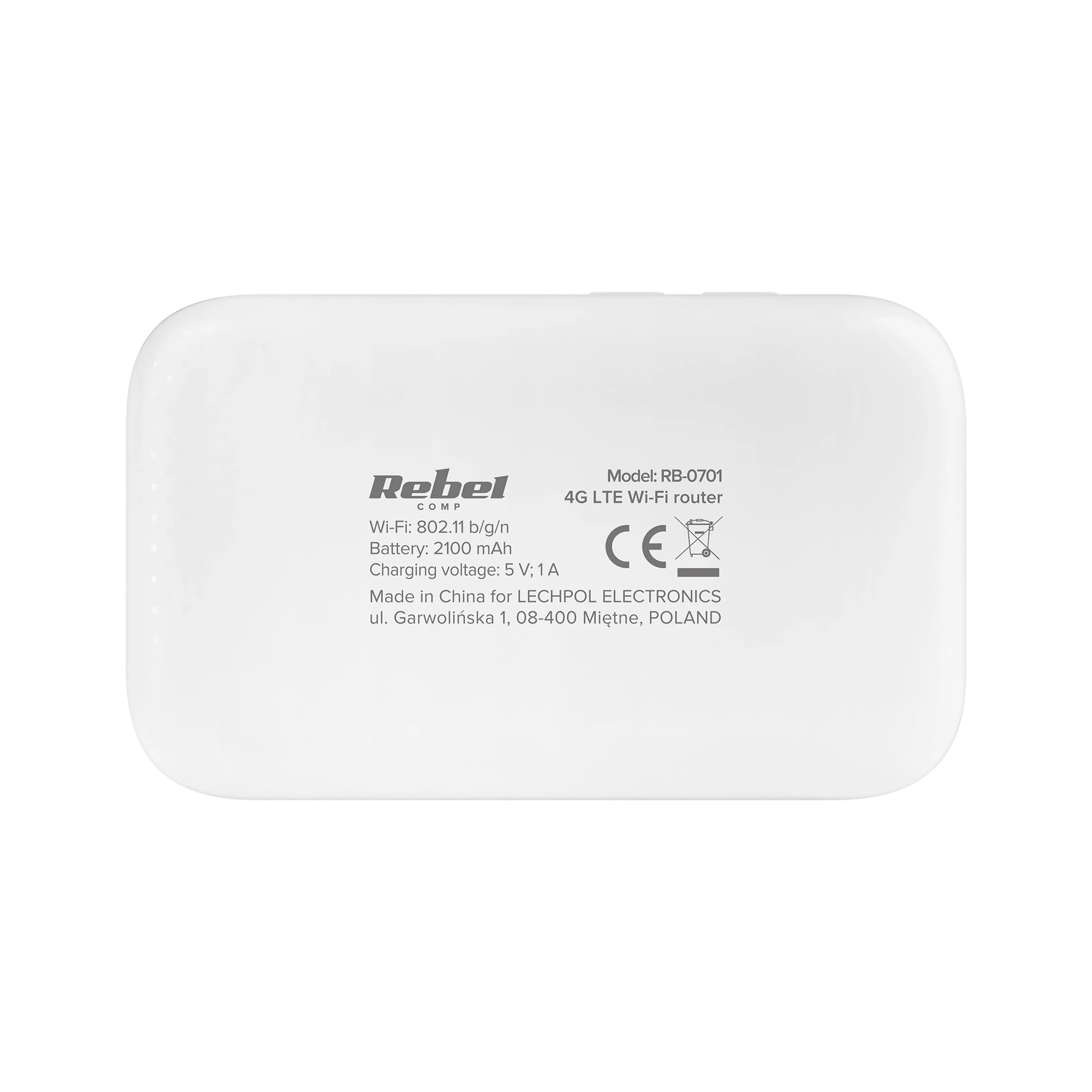 MODEMAS - MIFI maršrutizatorius 4G LTE Rebel