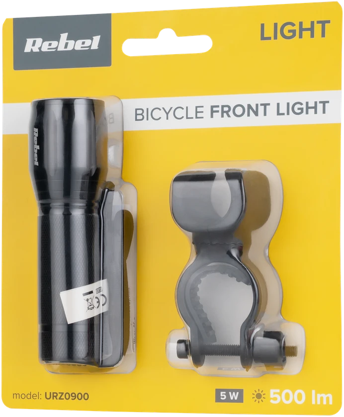 Rebel Priekinis dviračio žibintas 3W