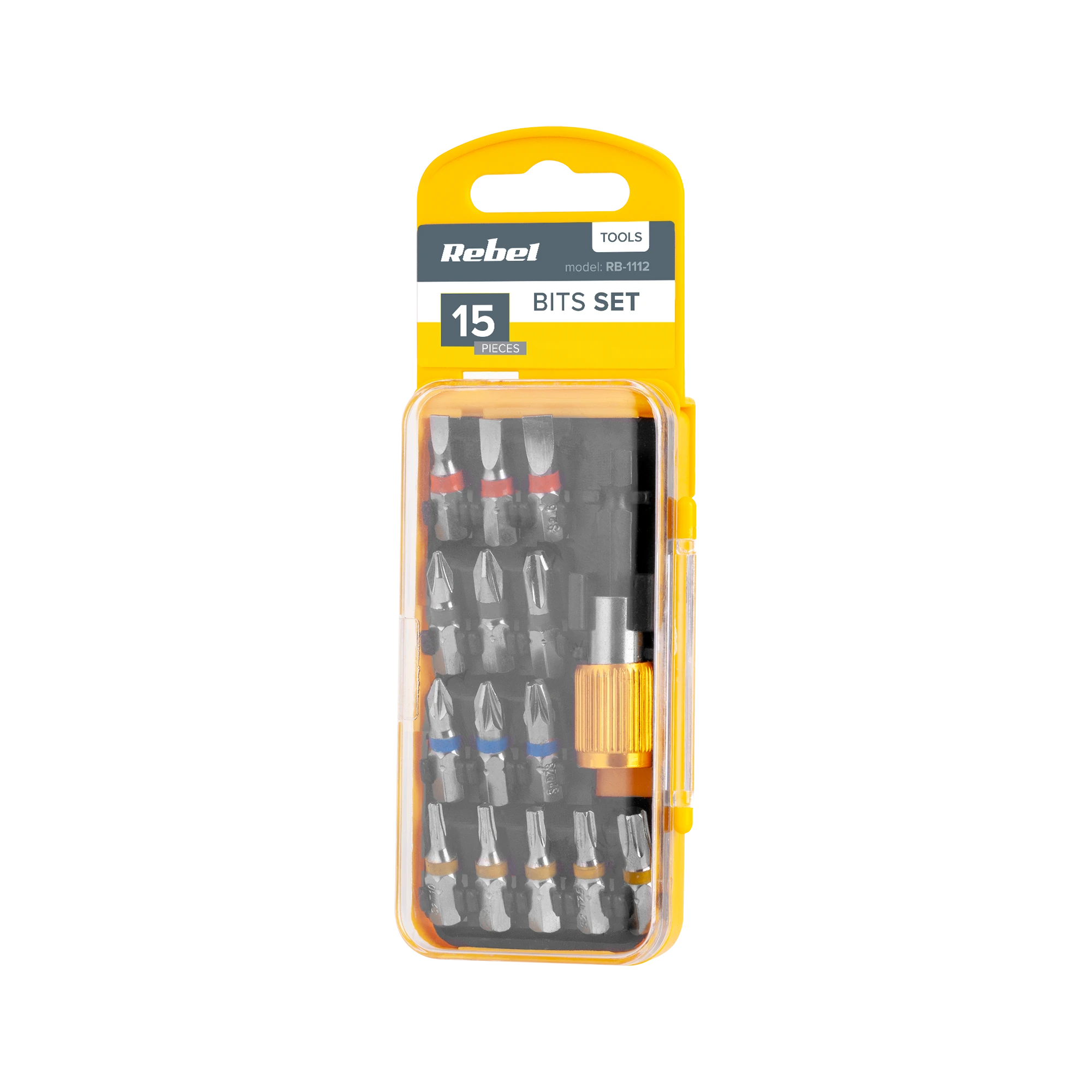 Rebel Oem Spalvotų antgalių rinkinys 15vnt