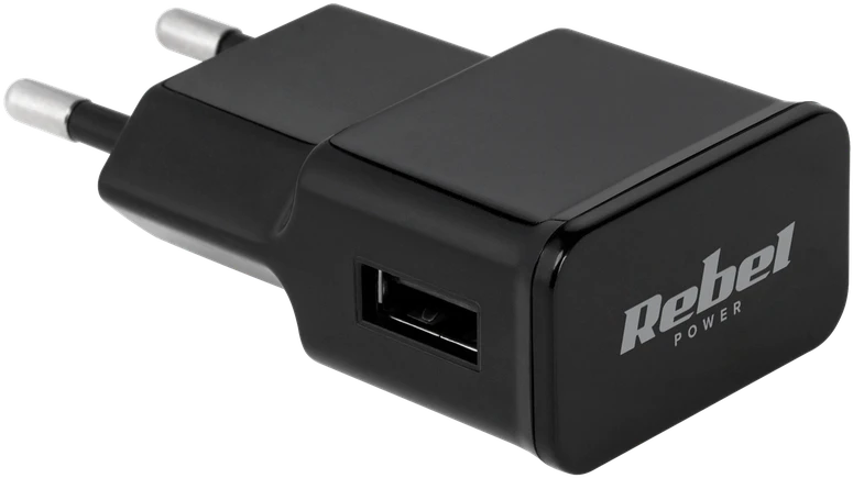 Rebel USB 1000 mA sieninis įkroviklis