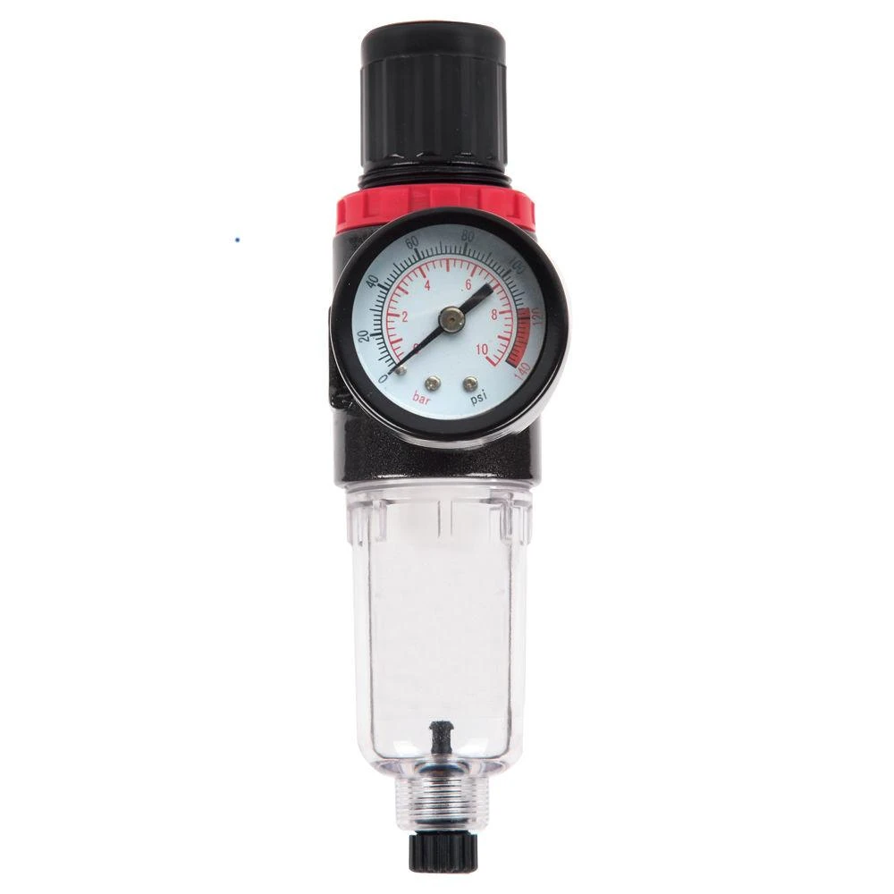 Reduktorius su manometru ir filtru 1/4", prolinas