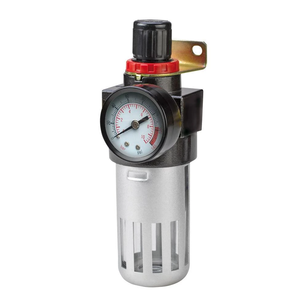 Reduktorius su manometru ir filtru 1/4", prolinas