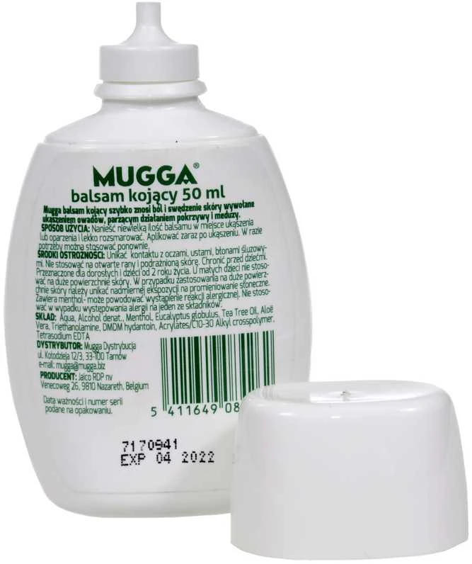 Zestaw Rinkinys 2 purškiklių rinkinys (50 %) + „Mugga“ balzamas