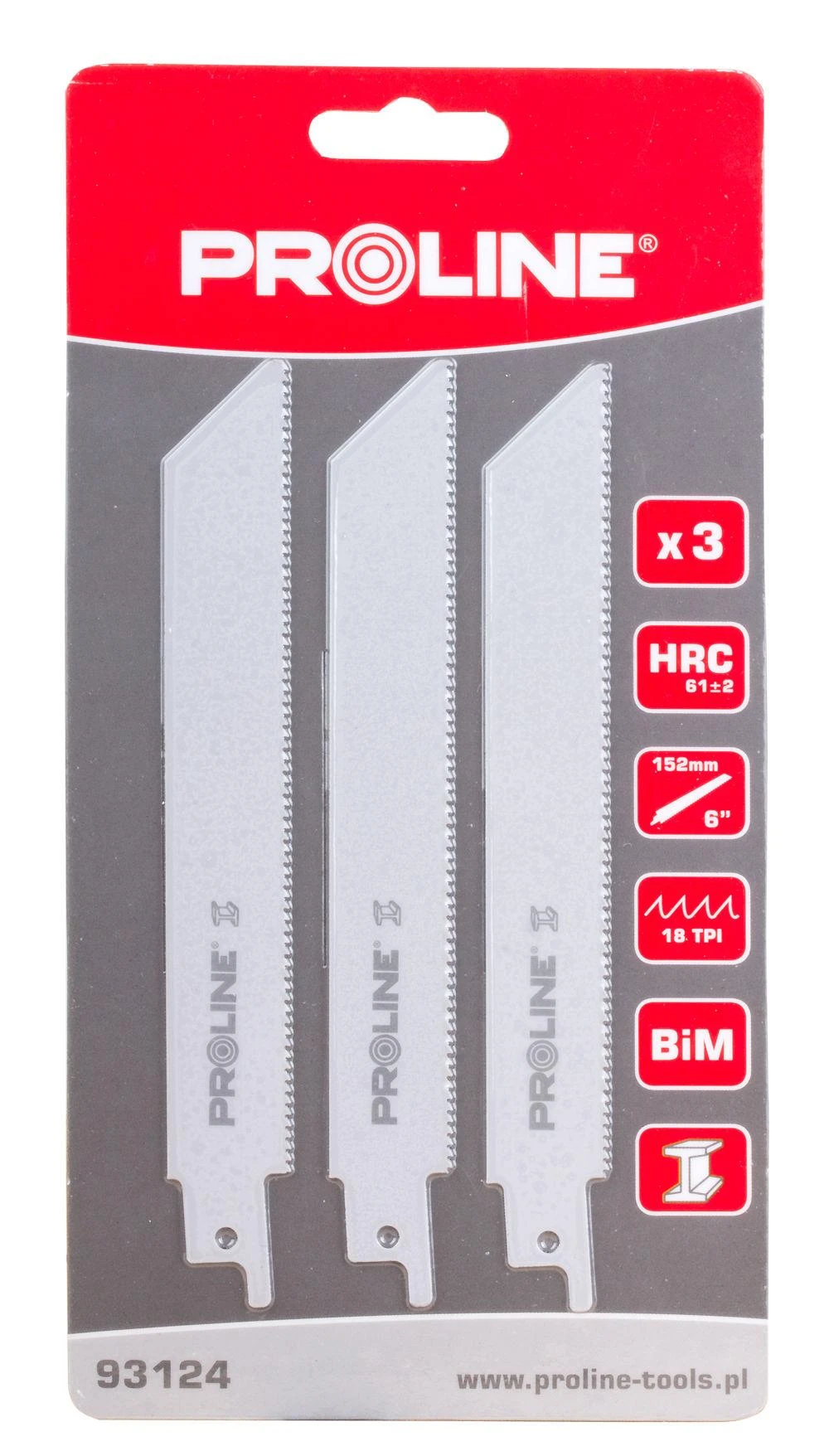 Rinkinys 3 proline metalo pjūklo ašmenų rinkinys (tps710, tps1050)