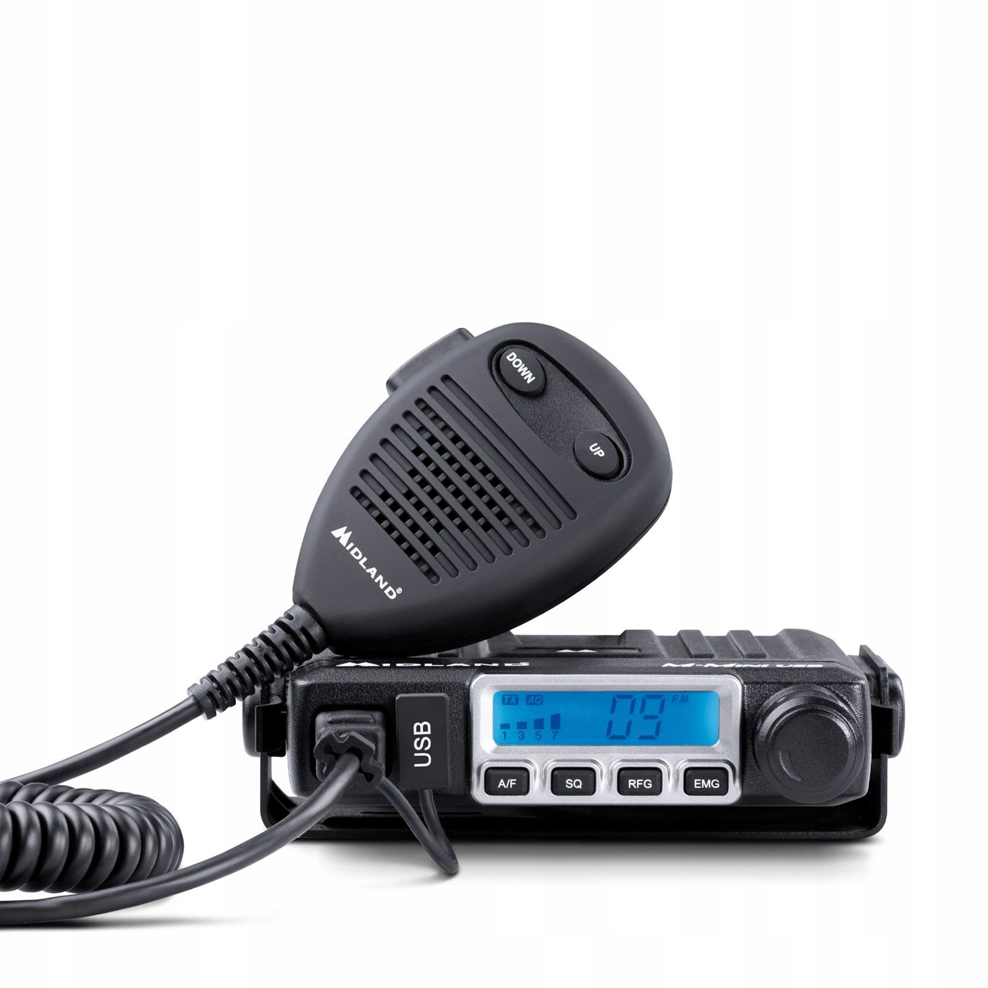Midland M-Mini radijo stotelė su mikrofonu