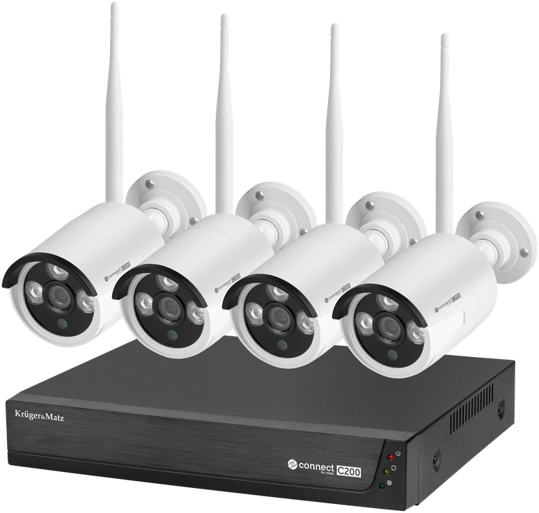 WiFi stebėjimo rinkinys Kruger & Matz Connect C200 Tuya WiFi 6