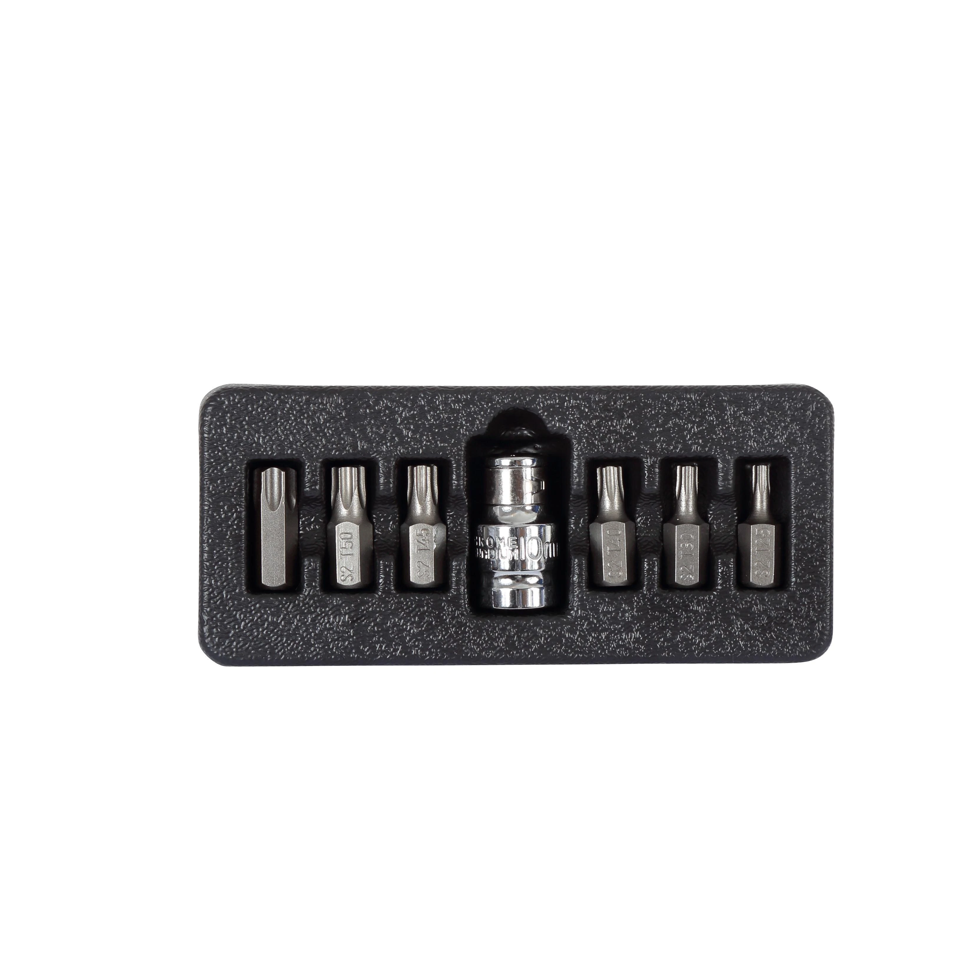 Rinkinys Torx antgalių rinkinys, t25-t55, 7 dalių, s2 proline