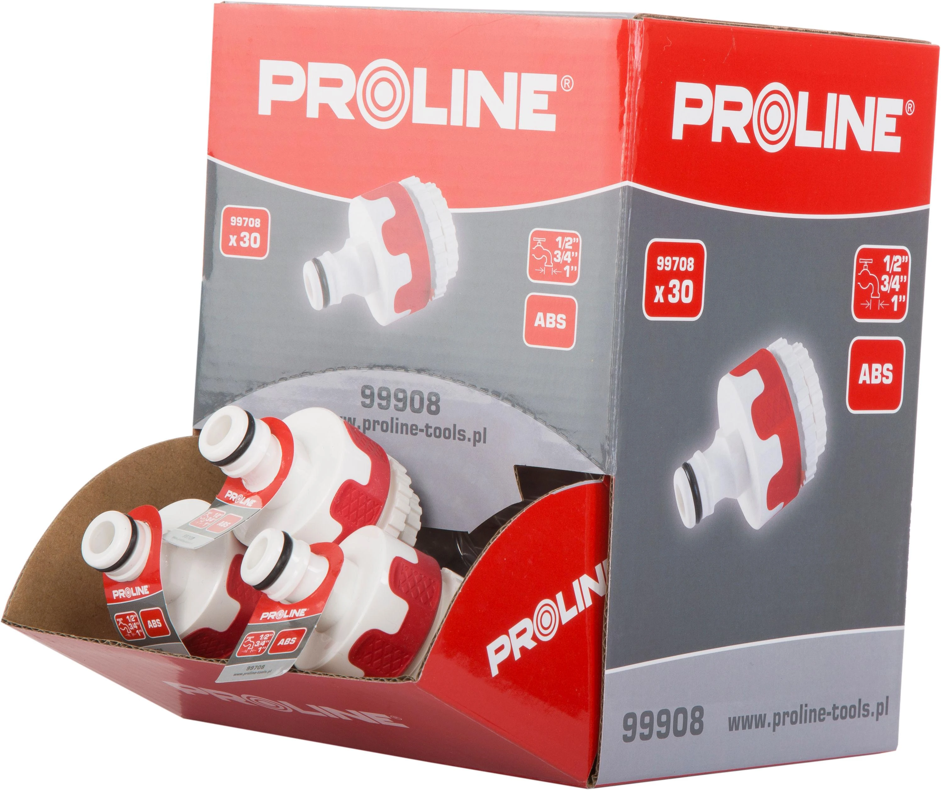 Proline Jungčių komplektas su vidiniu sriegiu. 1";3/4";1/2" 30 vnt. prolino