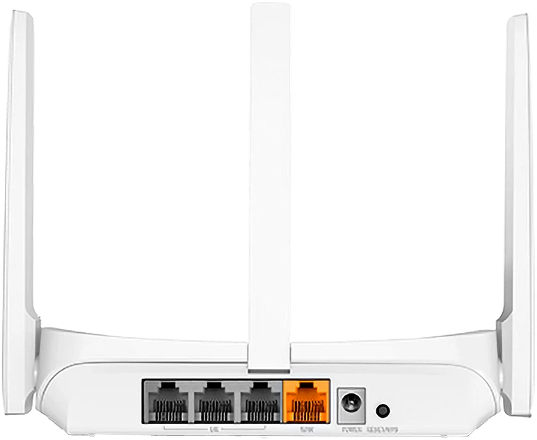 TP-Link „Mercusys“ | Belaidis N maršrutizatorius | MW305R | 802.11n | 300 Mbit/s | 10/100 Mbit/s | Ethernet LAN (RJ-45) jungtys 3 | Tinklo palaikymas: Ne | MU-MiMO: Ne | Mobilusis plačiajuostis ryšys: Ne | Antenos tipas: 3 fiksuotos | Ne