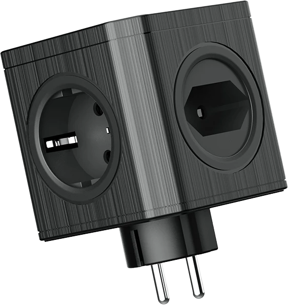 Rozgałeźniki 2p+su oraz 3x3p; 3xusb-a schuko ; kel