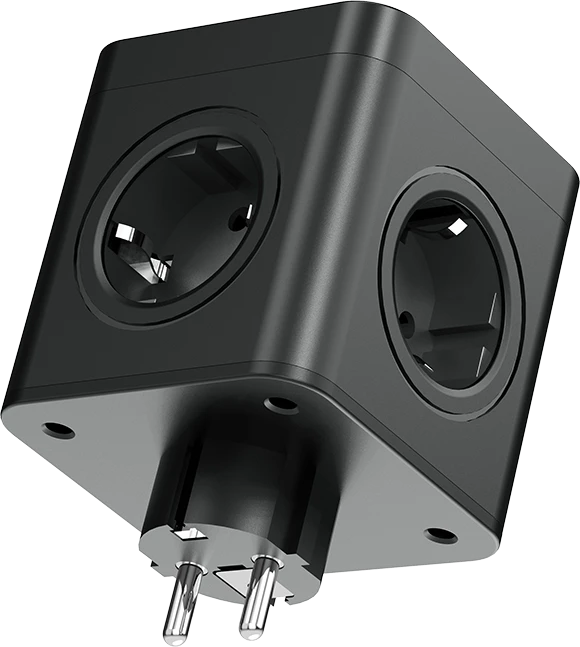 Plastrol Rozgałeźniki 4x2p+Z oraz 2xUSB-A , 1xuSB-C Schuko , KEL