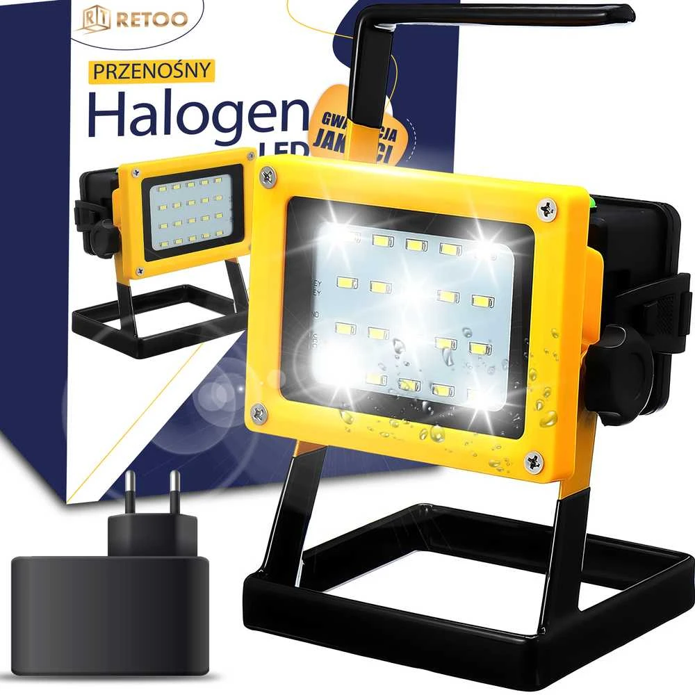 Halogen Nešiojamas LED prožektorius PowerBeam, 30W