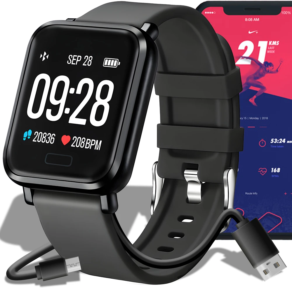 Smartwatch Išmanusis laikrodis Išmanusis laikrodis a6