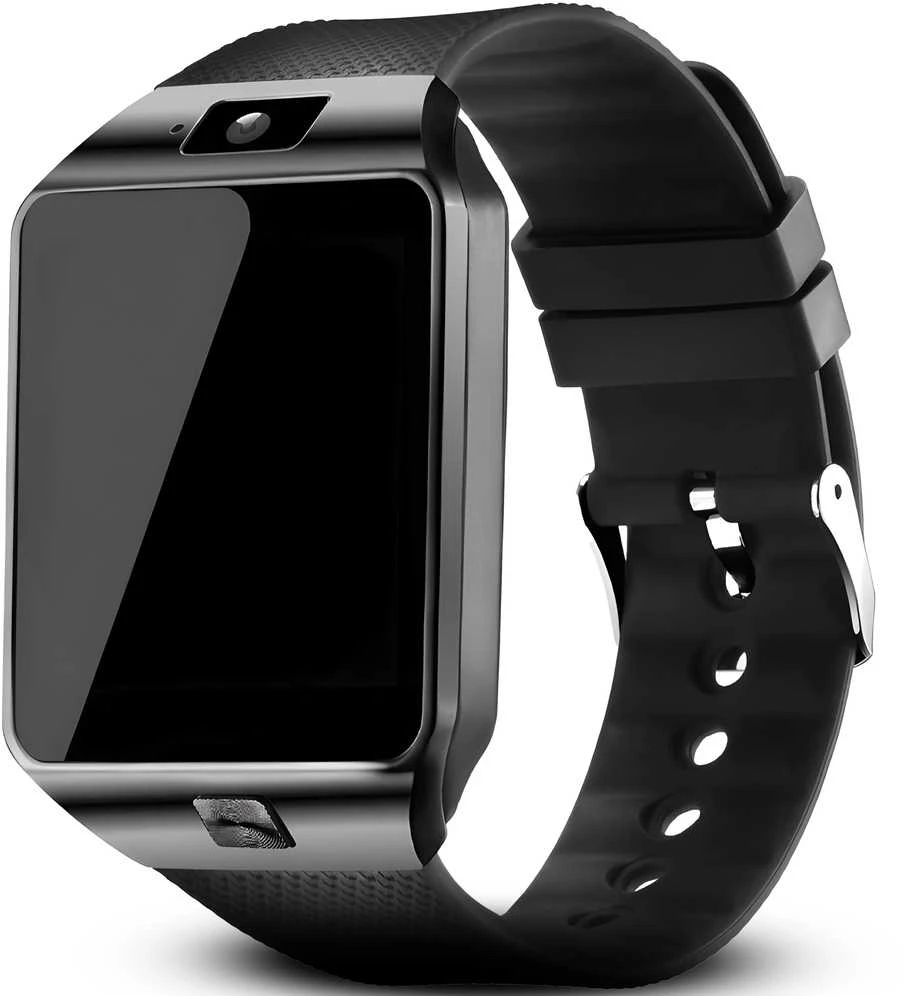 Smartwatch Išmanusis laikrodis Išmanusis laikrodis su lenkų meniu, SIM kortelė, SD kortelė, IPS LCD ekranas, skambučiai