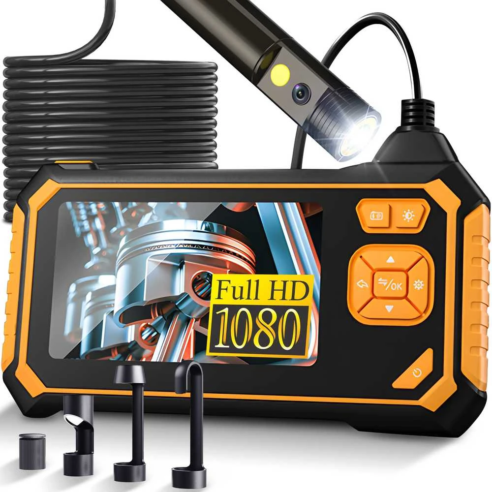 Skaitmeninė LCD endoskopinė kamera TechScope KD10413, 4,3", 1080P