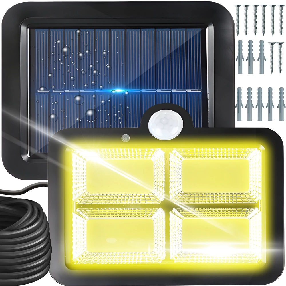 Lampa Saulės lempa SunSentry 128 LED