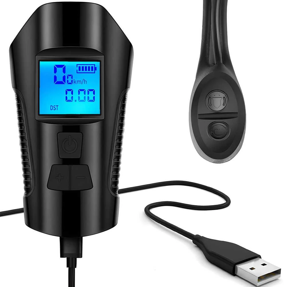 Logit Lampka LED dviračio žibintas, km skaitiklis, spidometras, galinis - s092-1 + galinis žibintas
