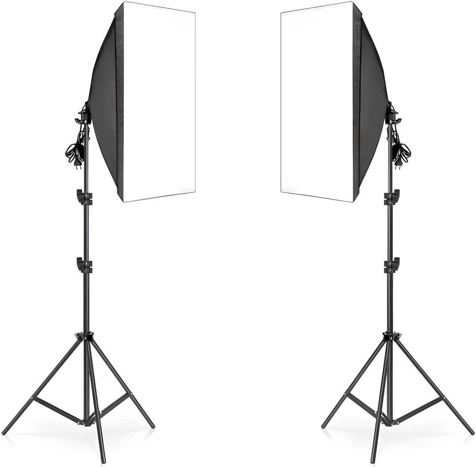 Lampy Fotografijos lempos, šviesdėžės trikojis, 50x70 cm, e230, kitos lemputės