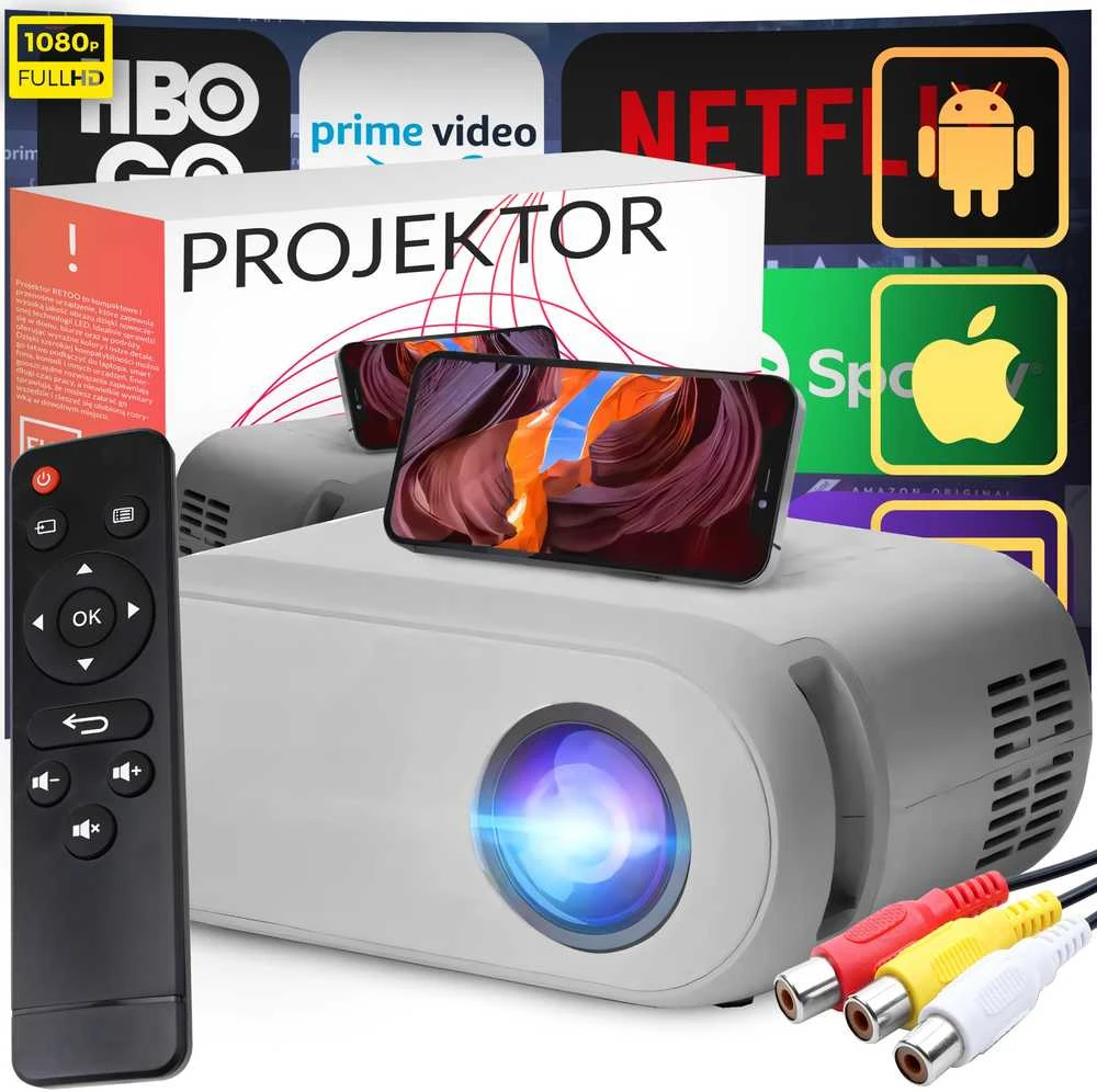 Book On Demand Mini projektorius ER1160 Full HD