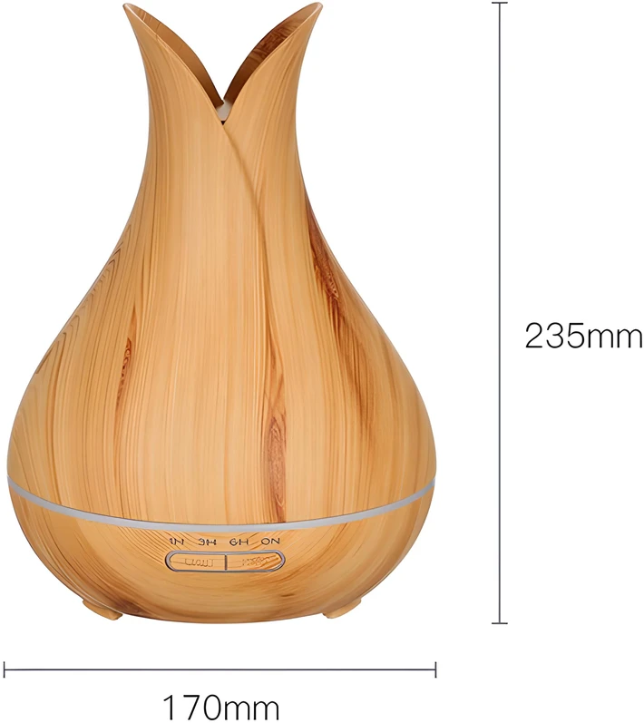 RTO Ultragarsinis mini drėkintuvas AromaGlow, 500 ml
