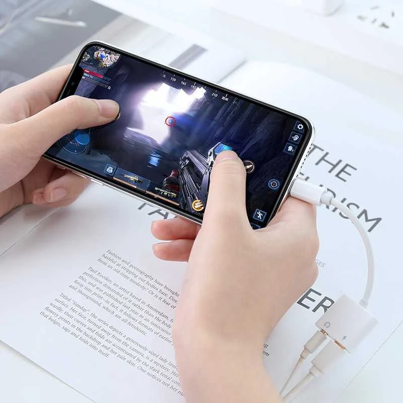 Przejściówka „Lightning“ lizdo adapteris „iPhone 7 8“ x adapteris -e405