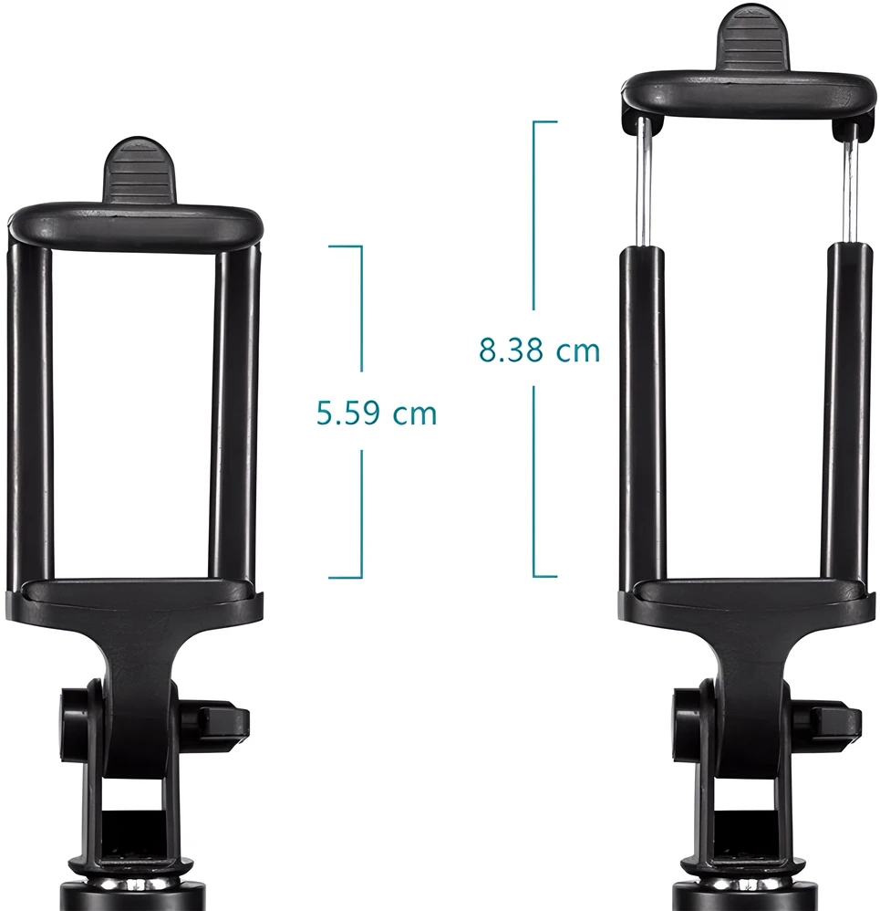 RTO Statyw 4w1 tripod 103cm uchwyt na aparat telefon + pilot do zdjęć selfie