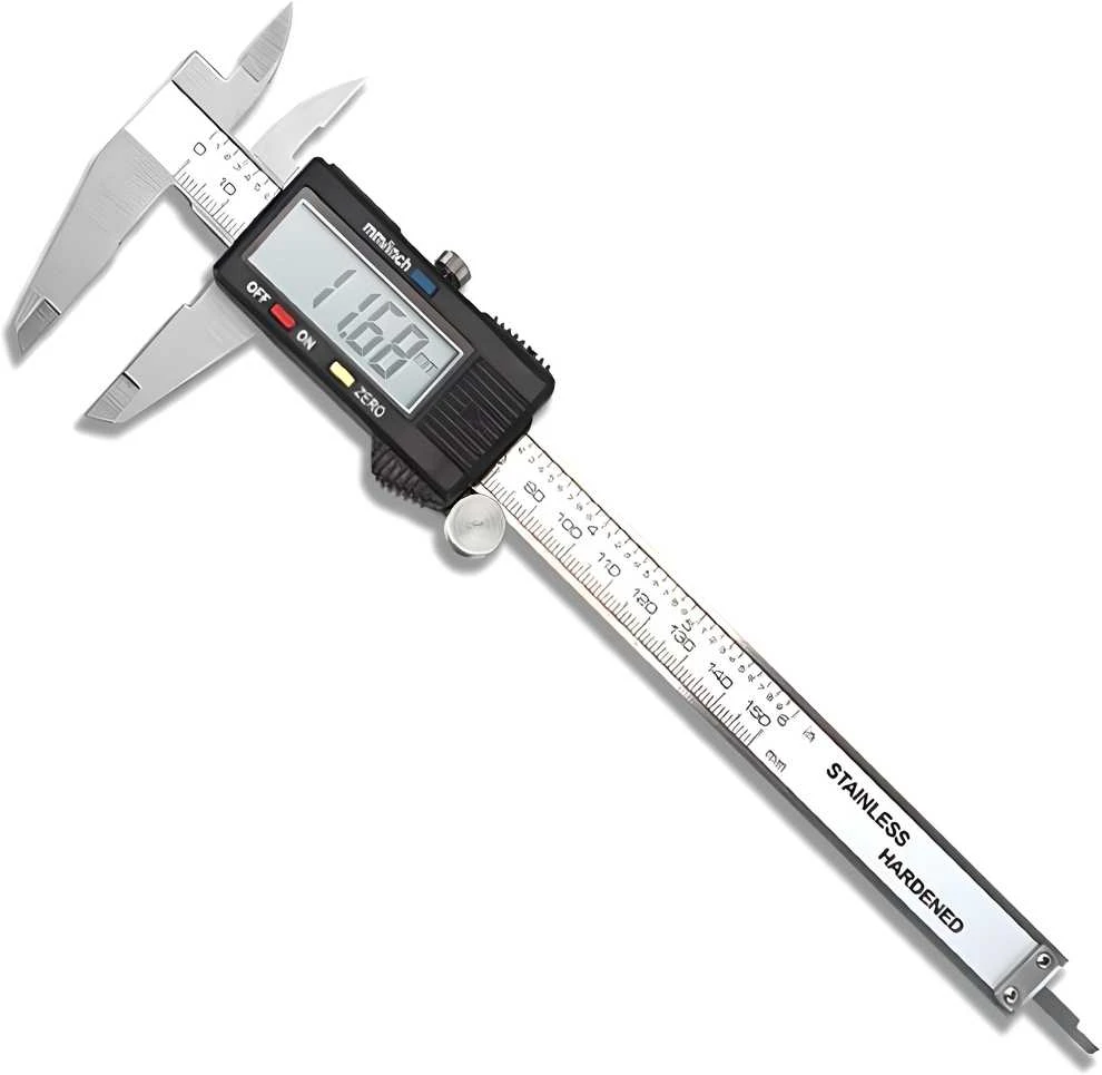 Itimport RTO Suwmiarka dokładna elektroniczna cyfrowa pomiarowa lcd 150 mm etui metalo sp.
