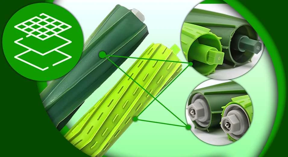Szczotki Šepečiai „Irobot Roomba i3 i7 i6 i5 e5 e4“ filtro šepetėliai