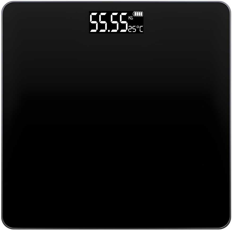 RTO Vonios svarstyklės scale elektroniczna szklana lcd kg - kwadratowa o202